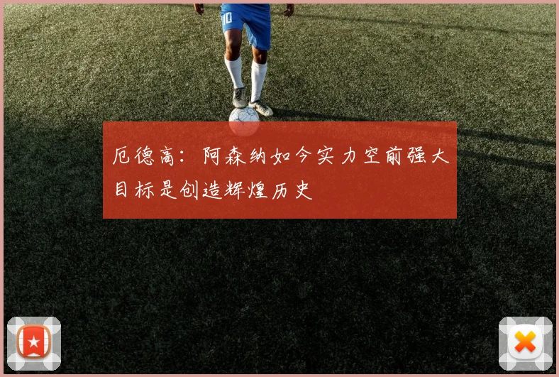 厄德高：阿森纳如今实力空前强大目标是创造辉煌历史